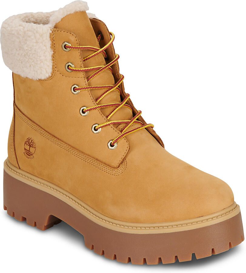 TIMBERLAND Veterboots Stone Street Mid Warm Lined Waterproof Maat: 42 Materiaal: Nubuck Kleur: Camel - Foto 7