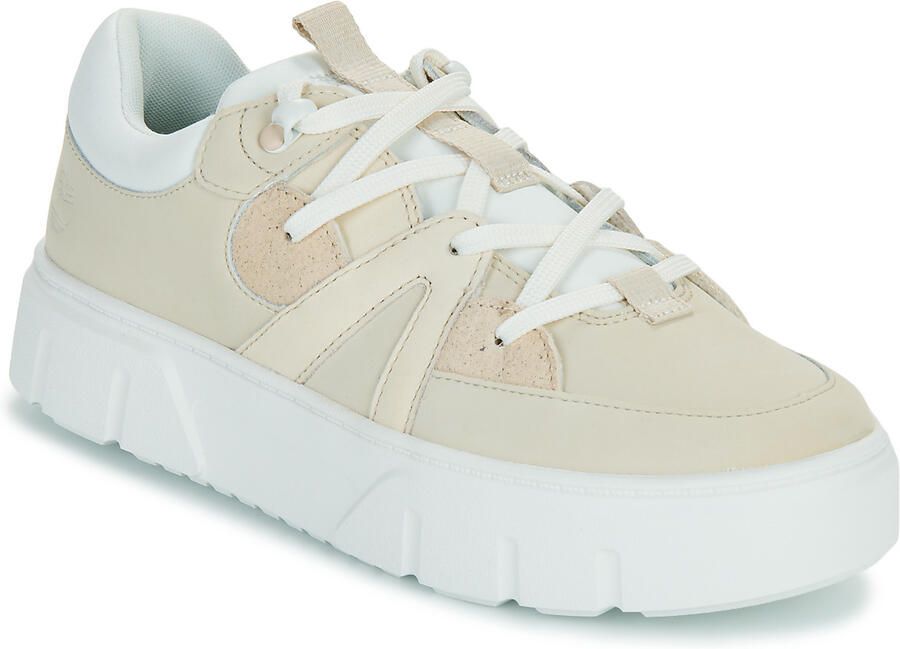 Timberland Laurel Court dames sneaker Beige wit - Foto 2