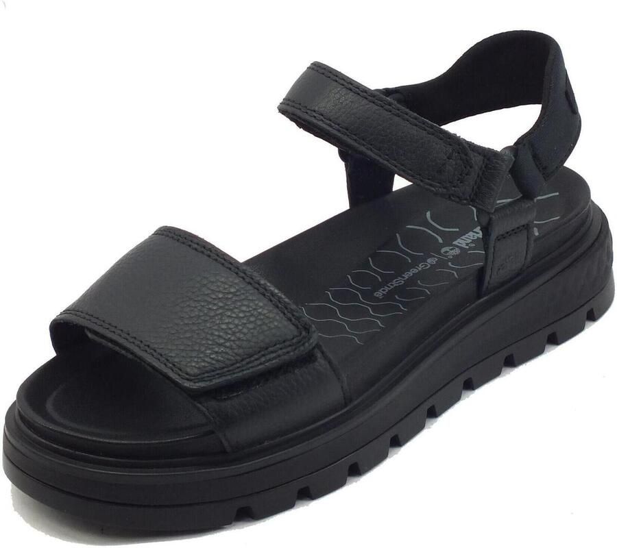 Timberland Sandalen met sleehak 0A2F2J Ray City Black Full