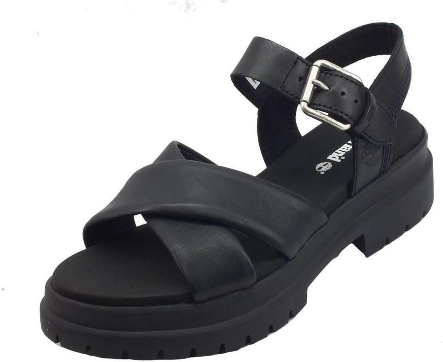 Timberland Sandalen met sleehak 0A2QVJ London Vibe Black Full