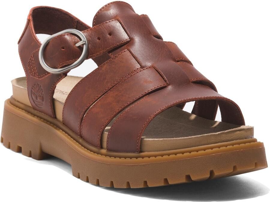 Timberland Women's Clairemont Way Fisherman Sandal Sandalen bruin - Foto 3