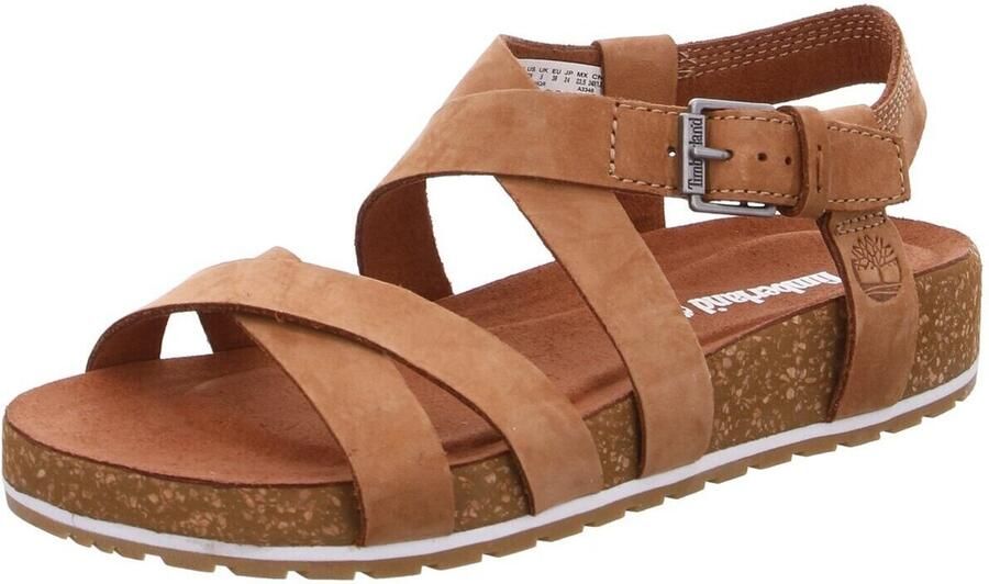 Timberland Women's Malibu Waves Ankle Strap Sandal Sandalen bruin - Foto 7