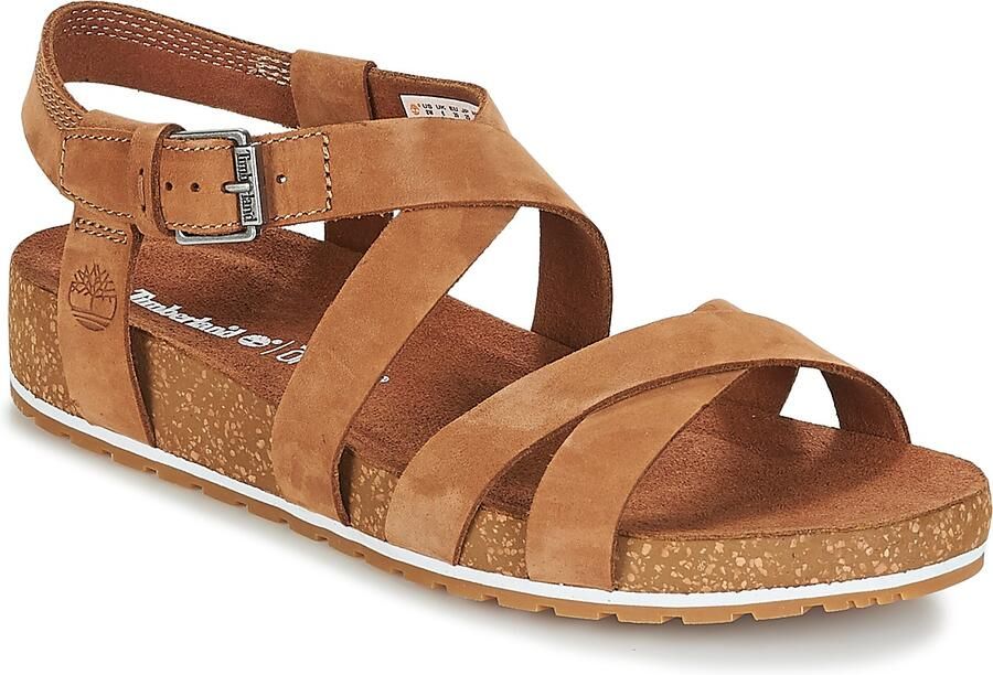 Timberland Women's Malibu Waves Ankle Strap Sandal Sandalen bruin - Foto 6