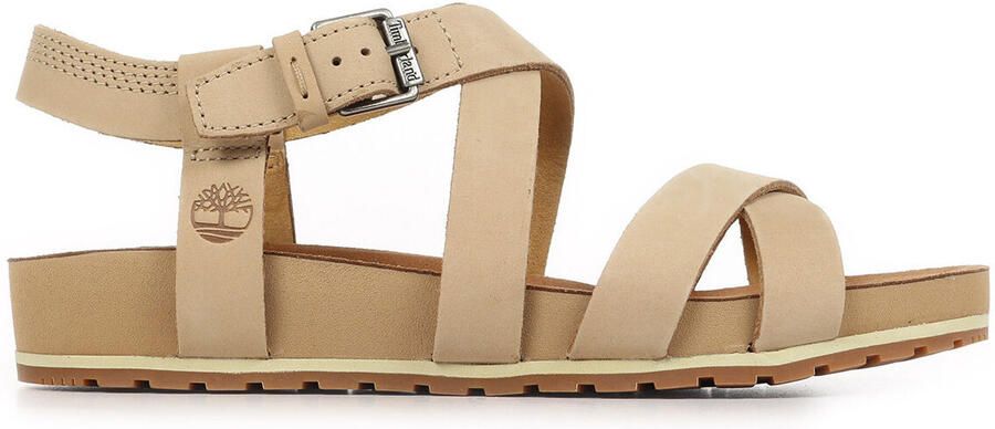 Timberland Women's Malibu Waves Backstrap Sandal Sandalen bruin beige