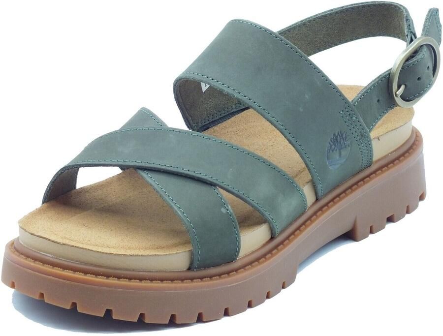 Timberland Sandalen met sleehak 0A2KZ5 Clairemont Way Dark