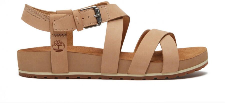 Timberland Sandalen met sleehak Malibu waves backstrap sandal