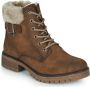 Tom Tailor Winterlaarzen blokhak veterschoenen winterlaarsjes modieuze decoratieve gesp - Thumbnail 1
