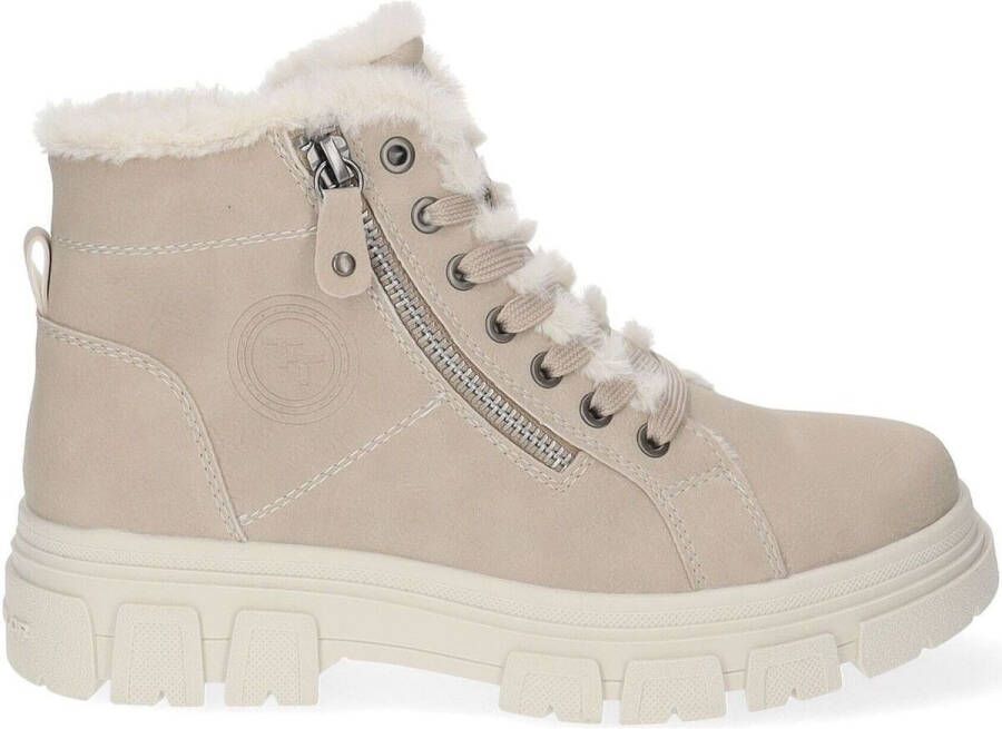 Tom Tailor Winterlaarzen Plateaulaarzen winterlaarzen met sierrits - Foto 2