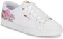 Tom Tailor Plateausneakers met kleurrijke bloemenprint vrijetijdsschoen lage schoen veterschoen - Thumbnail 1