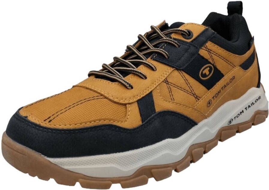 Tom Tailor Sneakers met modieuze sierstiksels vrijetijdsschoen lage schoen veterschoen