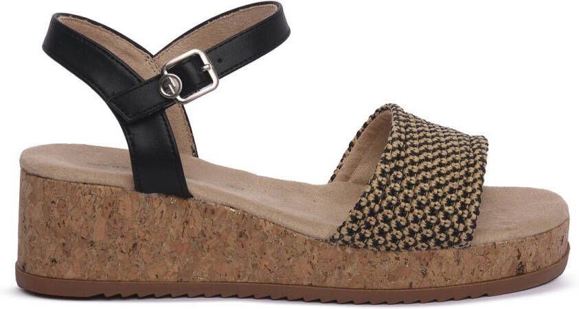 Tom Tailor Sandalen BLACK