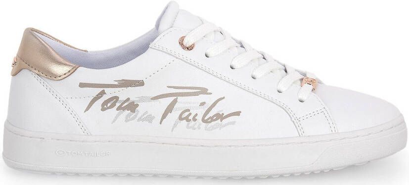 Tom Tailor Sneakers 009 WHITE ROSE GOLD