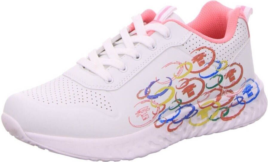 Tom Tailor Sneakers met veelkleurige logoprint