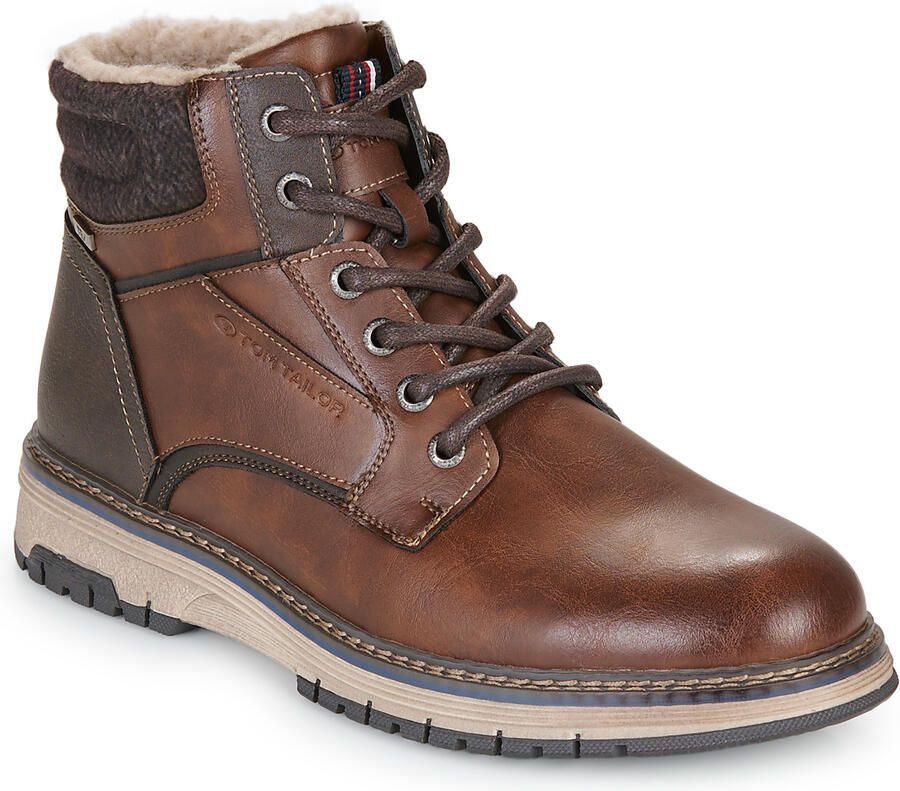 Tom Tailor Veterlaarzen in leerlook model 'OLWIN'