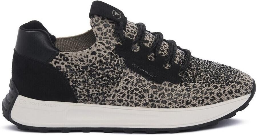Tom Tailor Lage Sneakers 95901SANDBLACK - Foto 3
