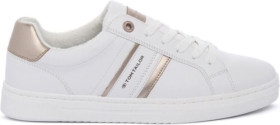 Tom Tailor Lage Sneakers 959041WHITE