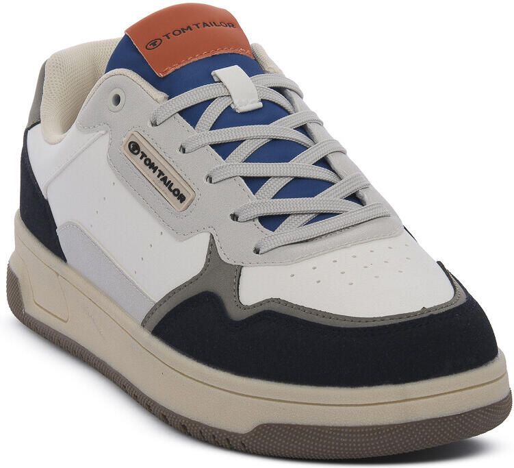 Tom Tailor Lage Sneakers NAVY WHITE