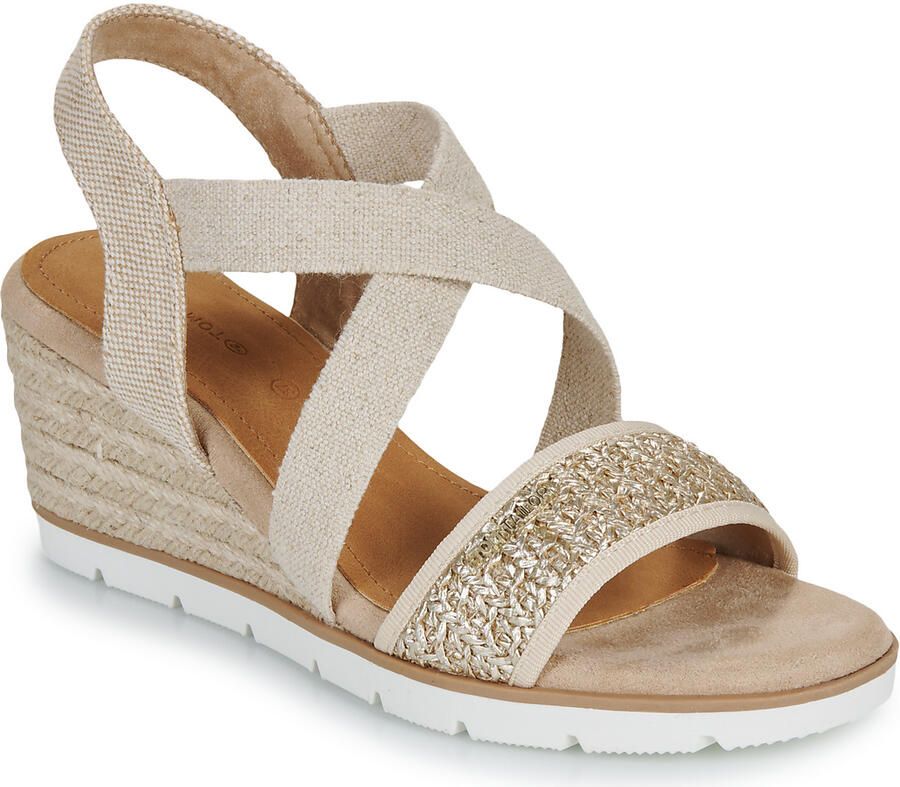 Tom Tailor Sandalen met sleehak ISABEAU