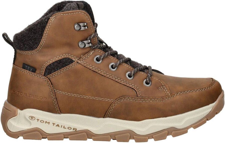 Tom Tailor Veterschoenen herfstlaarzen outdoorschoen met waterafstotende tex-uitrusting