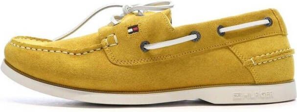 Tommy Hilfiger Mocassins in geel voor Heren grootte: 43