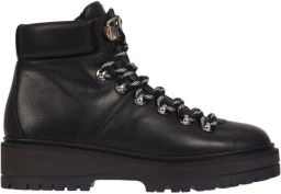 Tommy Hilfiger Leren Outdoor Platte Laars