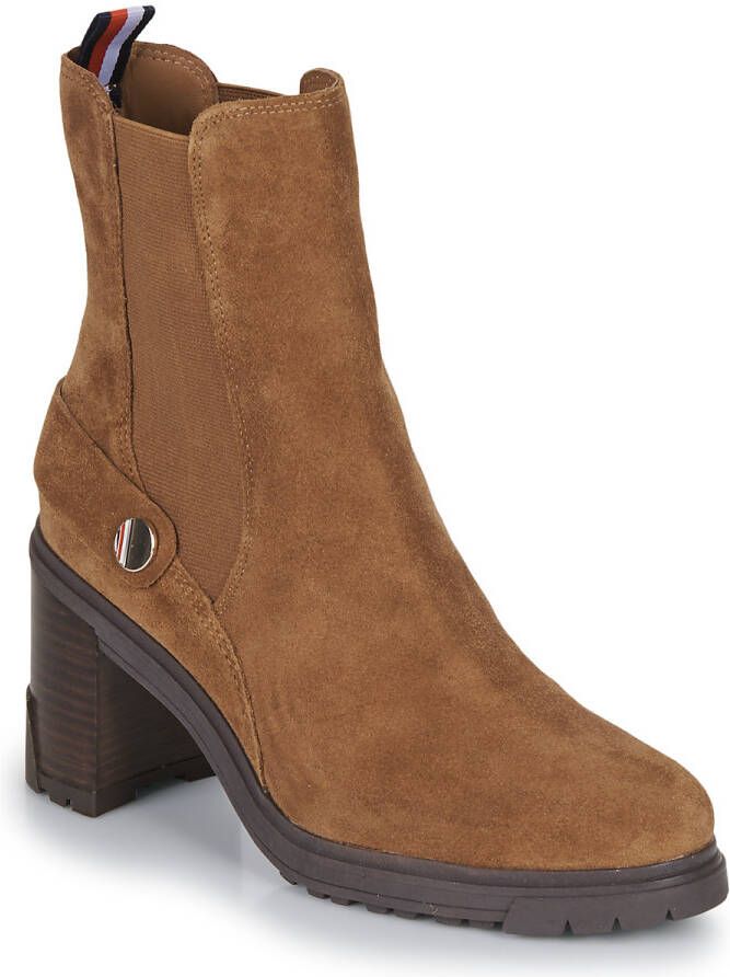 Tommy Hilfiger Enkellaarzen Outdoor High Heel Boot