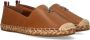 Tommy Hilfiger Espadrilles TH LEATHER FLAT ESPADRILLE Zomerschuh strand schoen loafer slipper met TH-logo - Thumbnail 2