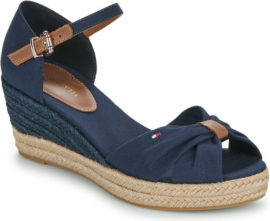 Tommy Hilfiger Espadrilles BASIC OPEN TOE MID WEDGE