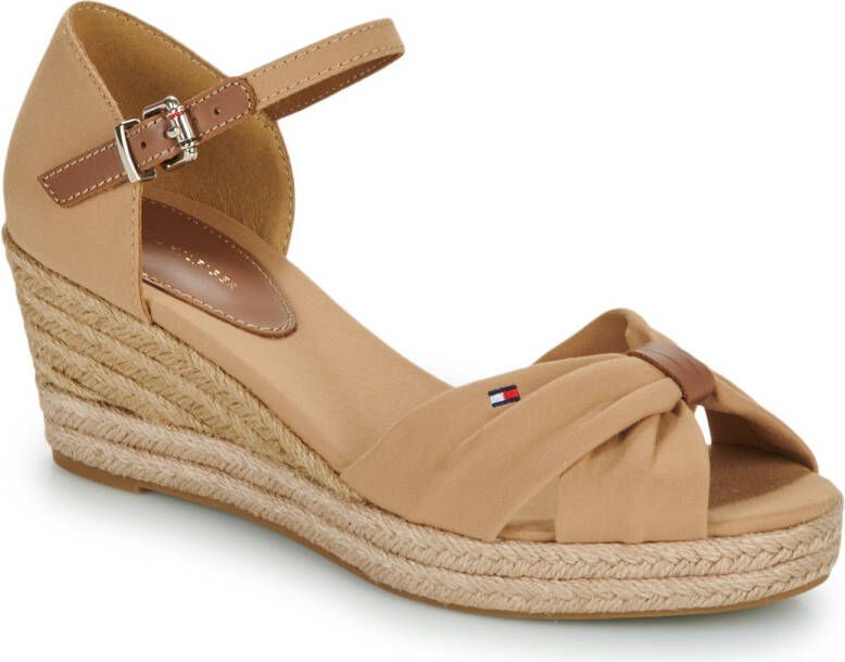 Tommy Hilfiger Espadrilles BASIC OPEN TOE MID WEDGE