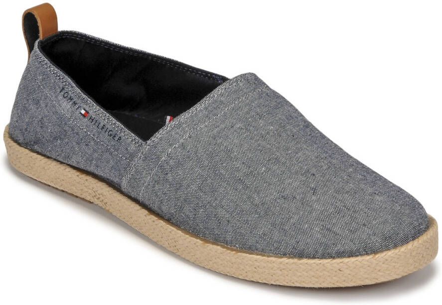 Tommy Hilfiger Moccasins met rubberen inzetten model 'ESPADRILLE'