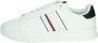 Tommy Hilfiger Plateausneakers MODERN CUPSOLE STRIPES LTH vrijetijdsschoen lage schoen veterschoen met zijstrepen - Thumbnail 1