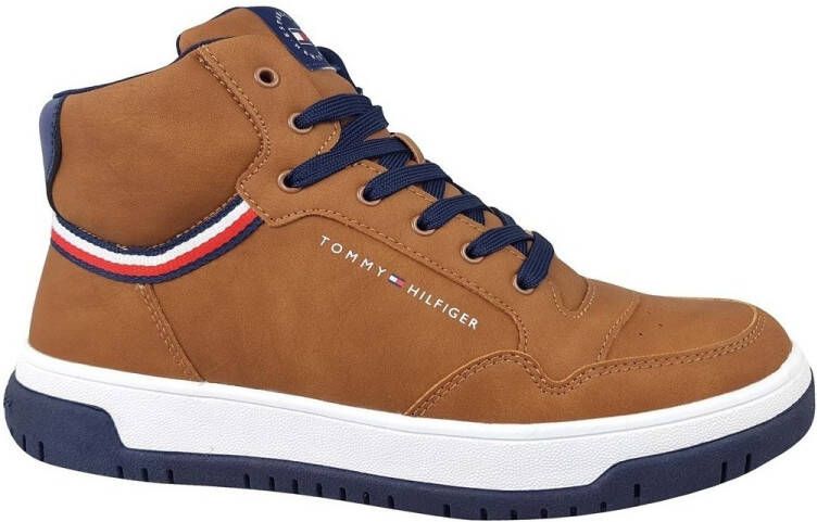 Tommy Hilfiger Kindertrainers basic Bruin Heren - Foto 5
