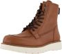 Tommy Hilfiger Veterschoenen Veterlaars Warme Voering Bruin - Thumbnail 3