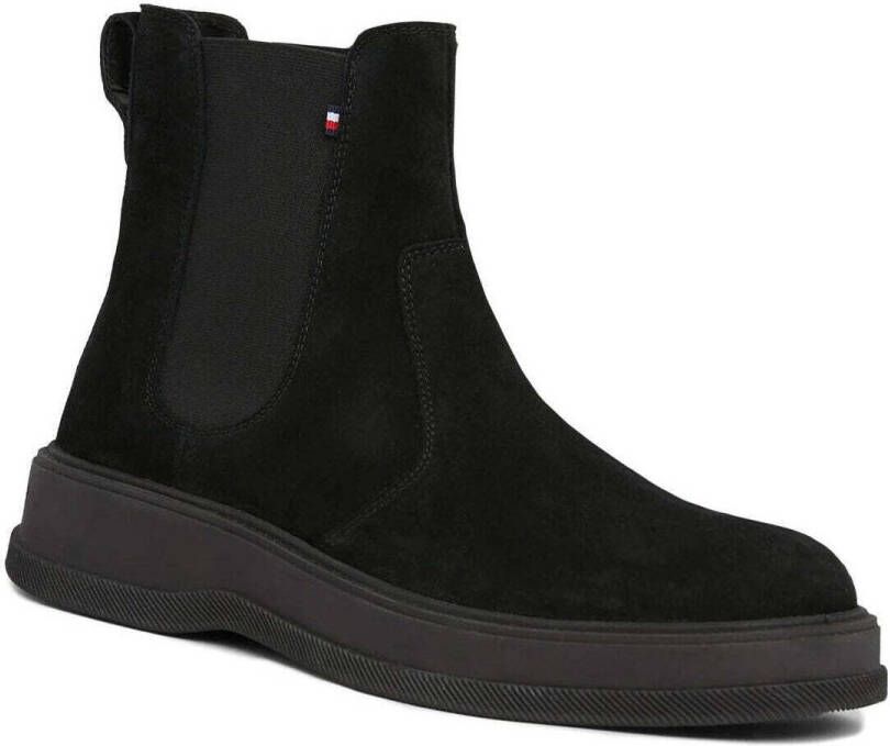 Tommy Hilfiger Chelsea-boots TH EVERYDAY CORE SUEDE CHELSEA met stretchinzet - Foto 3