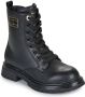 Tommy Hilfiger veterboots zwart - Thumbnail 2