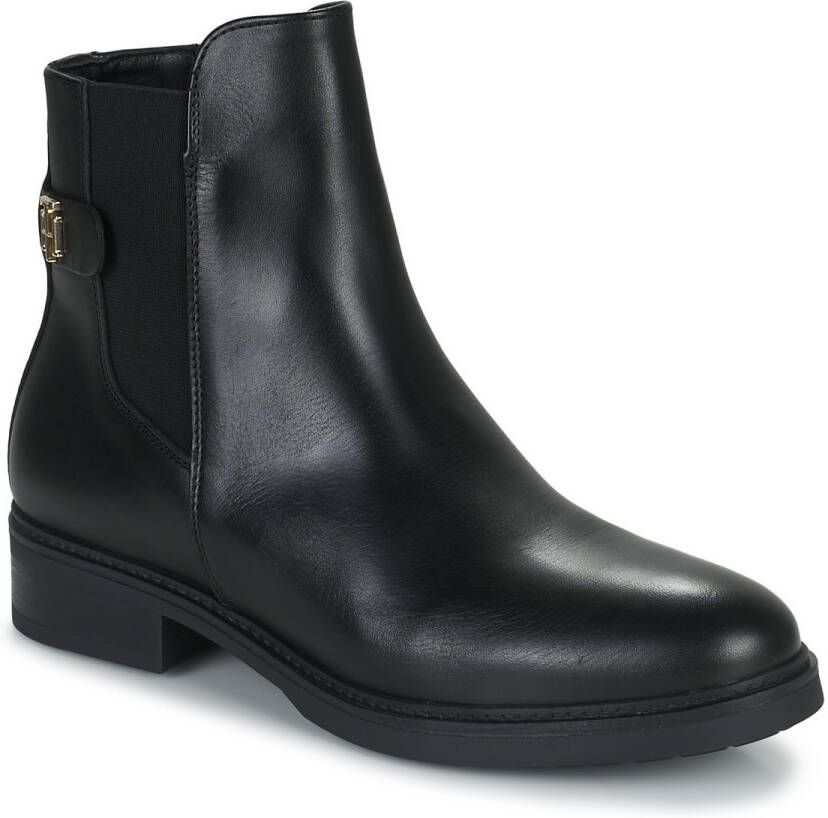Tommy Hilfiger Chelsea-boots TH LEATHER FLAT BOOT - Foto 2