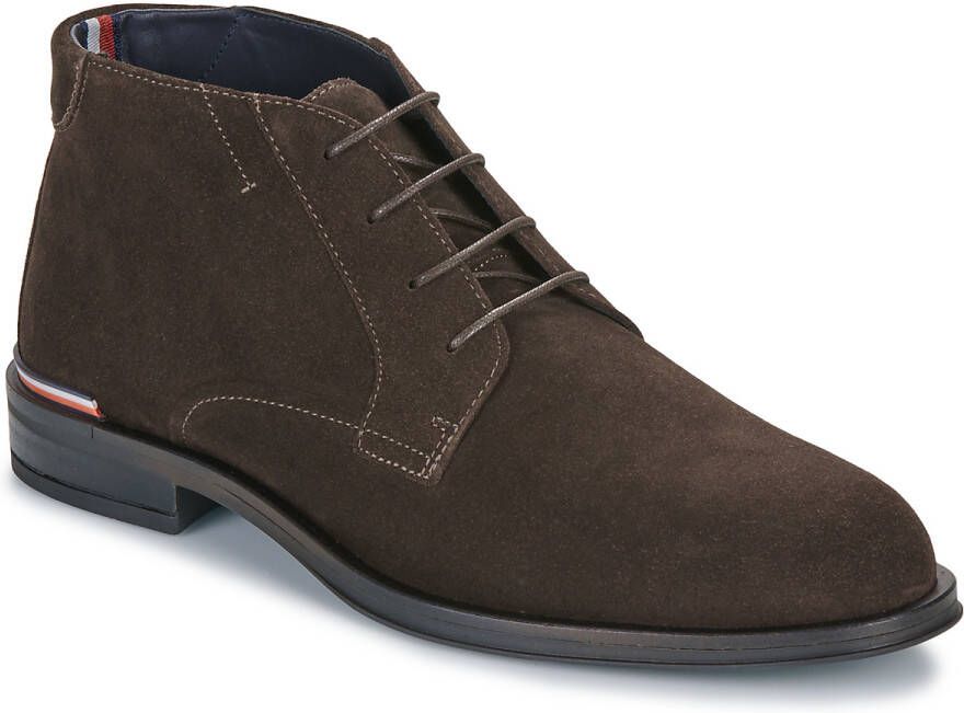 TOMMY HILFIGER Nette Schoenen Heren Core Rwb Hilfger Boot Maat: 45 Materiaal: Suède Kleur: Bruin - Foto 4