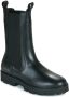 TOMMY HILFIGER Chelsea Boots Dames Th Lthr Mid Chelsea Maat: 37 Materiaal: Leer Kleur: Zwart - Thumbnail 4