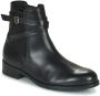 Tommy Hilfiger Hardware On Belt Flat Boot FW0FW05967 BDS Vrouwen Zwart Chelsea laarzen - Thumbnail 4