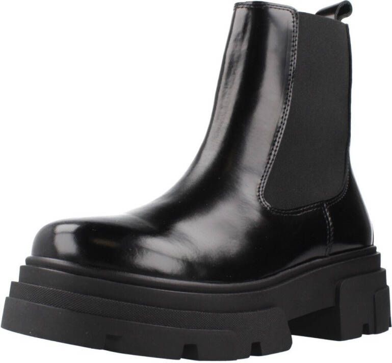 Tommy Hilfiger Laarzen TH SHINY LEATHER CHELSEA