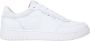 Tommy Hilfiger Witte geperforeerd leren lage sneakers White Heren - Thumbnail 3