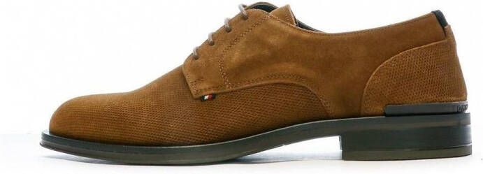 Tommy Hilfiger Veterschoenen CORE HILFIGER TEXTURED SDE SHOE voor de elegante uitstraling vrijetijdsschoen lage schoen veterschoen