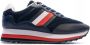 Tommy Hilfiger Sneakers in blauw voor Dames Sporty Tommy Retro Runner - Thumbnail 1