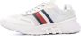Tommy Hilfiger Sneakers in wit voor Dames Tommy Sporty Branded Runner - Thumbnail 3
