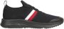 Tommy Hilfiger Slip-on sneakers MODERN RUNNER KNIT STRIPES ESS Veterschoen vrijetijdsschoen slipper met zijstrepen - Thumbnail 2