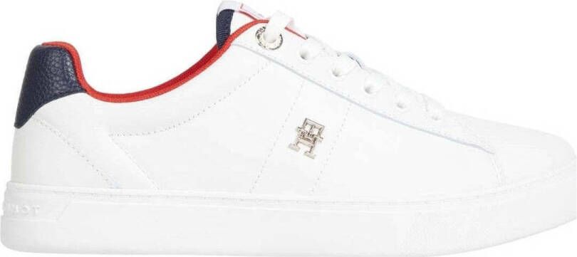 Tommy Hilfiger Sneakers van leer met labelapplicatie - Foto 2