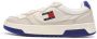 Tommy Hilfiger Sportieve Witte Sneakers Blauwe Details Logo White Heren - Thumbnail 3
