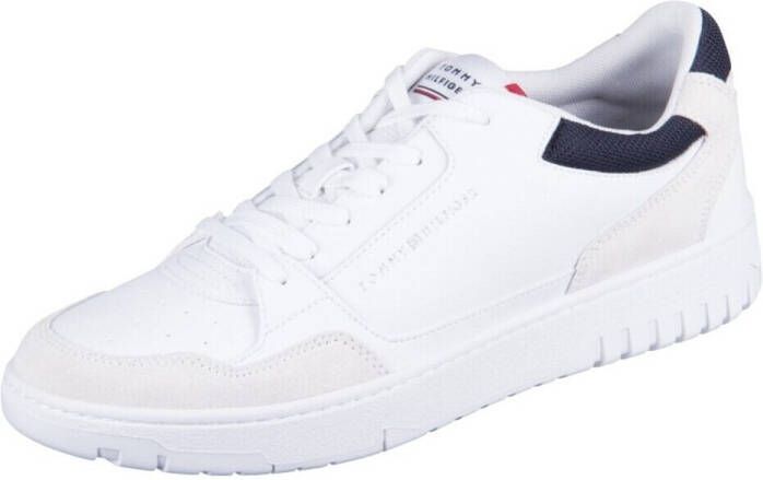 Tommy Hilfiger Sport Tommy Hilfiger TH Basket Core heren sneaker Wit - Foto 8