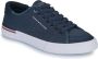 Tommy Hilfiger Casual Sneakers Collectie in Katoenmix Blue Heren - Thumbnail 3