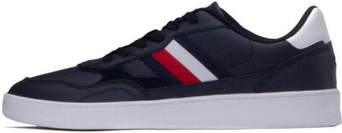 Tommy Hilfiger Blauwe Sportieve Veterschoenen met Contrastdetails en Logoprint - Foto 5